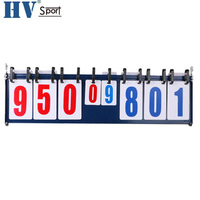 Tableau d'affichage manuel de tennis de table à 8 chiffres pour la notation des matchs dans les sports et les divertissements