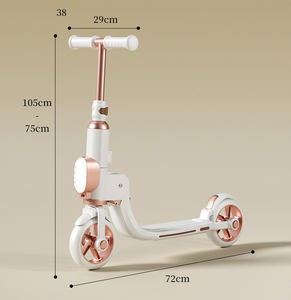 Trottinettes pour enfants à 2 roues avec lumières LED, cadeau de fête d'Halloween, produit <span class=keywords><strong>pas</strong></span> <span class=keywords><strong>cher</strong></span> pour bébés et enfants, vente en gros 2026 - Product Image 2