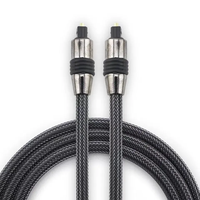 Câble à fibre optique Toslink personnalisé de 3 pieds Câble audio optique Barre de son numérique Toslink Cordon TV