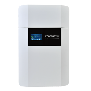 ECO-WORTHY <span class=keywords><strong>Batterie</strong></span> LiFePO4 <span class=keywords><strong>de</strong></span> stockage d'énergie 51,2 V 100 Ah murale hors réseau certifiée CE avec garantie <span class=keywords><strong>de</strong></span> 10 ans - Product Image 1