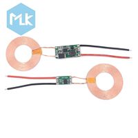 MLK Paket Baterai Nirkabel Magnetik Power Bank Dudukan Pengisi Daya PCBA 12V TX 5V 1.8A RX Kit Pengisi Daya Nirkabel Jarak Jauh