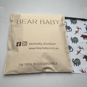 Embalaje biodegradable amigable de fábrica, envío por correo, Impresión de logotipo personalizado, franqueo, sobres acolchados de polietileno, bolsa de correo - Product Image 2