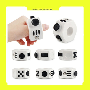 Cubo Antiestrés con Anillo, Juguetes para Aliviar el Estrés, Multifunción, Novedosos, Divertidos, Regalos Antiestrés, Mini Juguete Mágico para Dedos, para Niños - Product Image 5