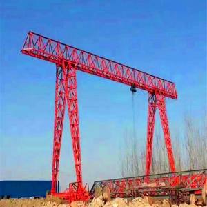 Warehouse Remote Control Beam Mounted Traveling Movable Indoor Outdoor Electric Hoist Single Girder Hook Industrial <b>Gantry</b> <b>Crane</b> - Product Image 3