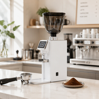 Silos Kopi Profesional untuk Dinding, Dispenser Besar dan Wadah Penyimpanan dengan Penggiling untuk Display Toko Kopi dan Teh