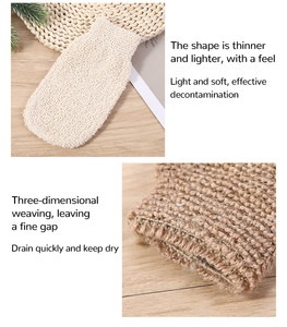 Tissu en soie avec légumes naturel, pour le bain de douche corporelle, gant exfoliant, gommage, logo personnalisé, coréen, turquie, g - Product Image 5