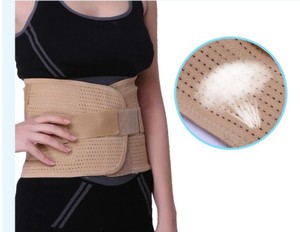 Ceinture abdominale de sport en polyester et élasthanne respirant et entièrement élastique pour soulager les douleurs dorsales - Product Image 1