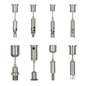 Kit de suspension de câble pour panneau acoustique Pince pour fil de plafond en métal avec câble en acier et <span class=keywords><strong>crochet</strong></span> à ressort pour application d'éclairage - Product Image 4