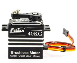 FEETECH FT846BL 46kg Brushless उच्च परिशुद्धता स्टील गियर पूर्ण सीएनसी आर सी कार रोबोट भुजा के लिए डिजिटल इमदादी हेलीकाप्टर