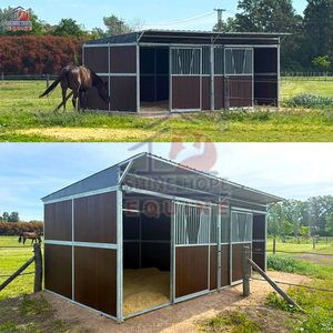 Kits d'Abris Mobiles pour <span class=keywords><strong>Chevaux</strong></span> Type « Shed Row » – Panneaux de <span class=keywords><strong>Box</strong></span> Portables Économiques avec Revêtement HDPE - Product Image 3