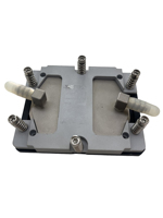Bloc de refroidissement liquide GPU en cuivre de passivation avec raccords à dégagement rapide Entretien facile
