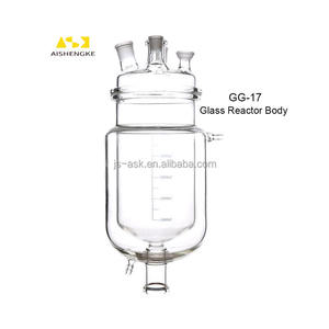 Chiedere produzione GG-17 corpo del reattore di vetro serbatoio del reattore di miscelazione agitato per reattore di vetro - Product Image 1