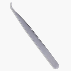Pinces à cils professionnelles à pointes en fibre pour greffe de cils, pinces à nano-adhérence, pinces russes à 90 et 45 degrés pour extensions de cils - Product Image 4