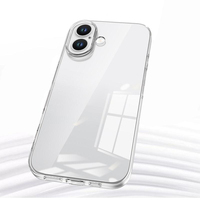 Coque transparente pour iPhone 16, sortie d'usine, coque de téléphone pour iPhone 12 13 14 15 16 17