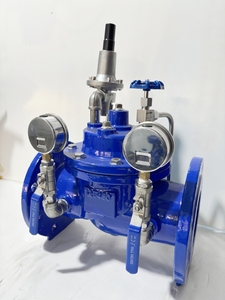Vanne de réduction réglable, Vanne de réduction pilotée, Vanne de régulation en fonte ductile - Product Image 2