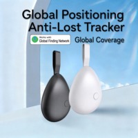 Traceur anti-perte Bluetooth MFi Find My en forme de goutte d'eau pour iOS, ultra-léger en ABS, 5,8 GHz, vente en gros B2B
