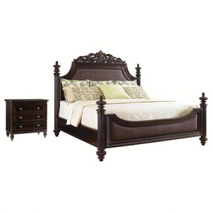 Cama Doble de Roble Macizo Estilo Americano 1500x2000mm y 1800x2000mm, Muebles para Recámara Principal - Product Image 3