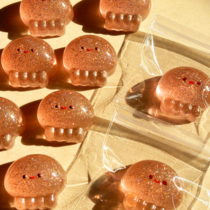 Kawaii Transparent Pink Jellyfish <b>Squishy</b> Sticky Toy-6cm-Stress Relief Gift for Kids Adults Releasing Wholesale <b>Squishy</b> Toys - Product Image 3