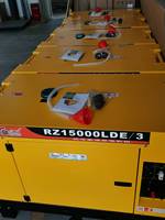 10kW Super Leiser Dieselgenerator/10kVA Dieselgenerator 3-Phasig
