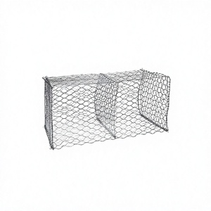 Gabion <b>Basket</b> 2x1x1m Galvanized Iron <b>Wire</b> 2.0mm/2.2mm/2.5mm/2.7mm Retaining <b>Wall</b> Hexagonal <b>Wire</b> Mesh /with Cutting Service - Product Image 4