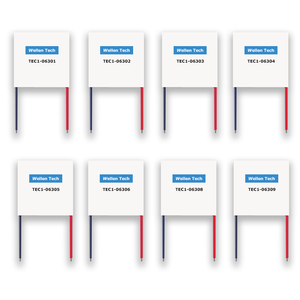Módulo Enfriador Termoeléctrico de Elementos <span class=keywords><strong>Peltier</strong></span> de 7.43V, Celdas de Enfriamiento Termoeléctricas de 40x40x4.2mm TEC1-06303 17.2W, Montaje en Superficie para Proyector Láser - Product Image 1