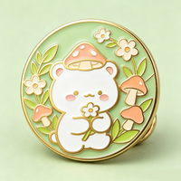 Épinglette en émail personnalisée, dorée, en émail dur ou souple, badge métallique de dessin animé, fabricant de logos, épinglette de revers en émail dur mignonne sur le thème de l'anime