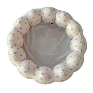 สระน้ำเด็กทรงกลมพับได้ PVC สำหรับเด็กเล่นที่บ้าน - Product Image 5