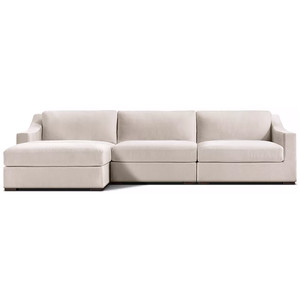 Elegante Set di Divani <span class=keywords><strong>Modena</strong></span> con Braccioli Inclinati, Divano Componibile per Interni di Edifici Commerciali, Cuscini in Tessuto Personalizzabili per Hotel e Ville - Product Image 3