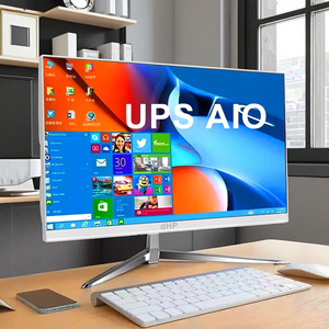 Computadora de Escritorio Todo en Uno AIO de 24 Pulgadas, <span class=keywords><strong>CPU</strong></span> <span class=keywords><strong>Core</strong></span> <span class=keywords><strong>i3</strong></span> 9100, DDR4 16GB RAM, 512GB SSD, Monoblock con Batería UPS - Product Image 1