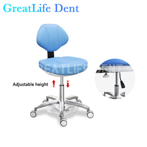 Greatlife Dent - Taburete Giratorio para Enfermera Dental, Multicolor Opcional, Silla Rodante para Dentista para Uso en Clínica - Product Image 4