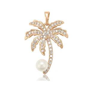 35317 Xuping Wholesale copper alloy graceful women jewelry pearl pendant with a tree pendant