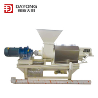 Machine de déshydratation des excréments de volailles, séparateur solide-liquide, filtre, déshydrateur de fumier