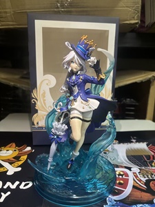 Genshin impatto Action Figure bella ragazza God Funina Justice peccatore Dance Spin Box giocattolo che circonda il modello di scena dell'acqua - Product Image 6