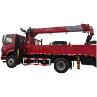 Grue de camion hydraulique Liuqi Chenglong 15T, grue mobile robuste pour camions lourds