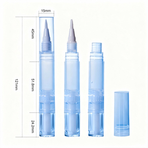 ปากกาลิปกลอสแบบเติมได้ ขนาด 4 มล. สำหรับขายส่ง ปรับแต่งได้ตามต้องการ ความจุเยอะ ใช้สำหรับน้ำมันบำรุงริมฝีปาก ปากกาลิปกลอสแบบหมุนพร้อมหัวแปรง - Product Image 2