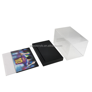 Acrylic khung ảnh Sneaker hiển thị hộp ký bóng đá khởi động hiển thị trường hợp lựa chọn của các cơ sở tùy biến của sản phẩm Acrylic - Product Image 2