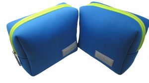 Custom Print Portable Ladies Handbags Neoprene Cosmetic Bags/<b>Cases</b> <b>Makeup</b> Bag Zippered Travel Toiletry Bag for Women with Rubber - Product Image 6