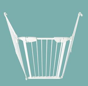 Barrière de sécurité pour bébé réglable de 73 pouces, barrière/barrière en métal réglable pour tout-petit/animal domestique/chien/chiot - Product Image 2