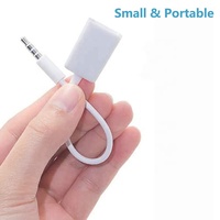 Kabel Adaptor USB 2.0 Tipe A Female ke Jack Aux Audio TRRS Male 3.5MM