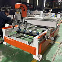 Machine de fraisage CNC 4 axes Vortek PM1325R-4 robuste, commande NC Studio/DSP, moteur haute précision multi-broches 3,5 kW 18 000 tr/min