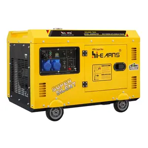 10 kva einzylinder luftgekühlter generator mit ats im verkauf