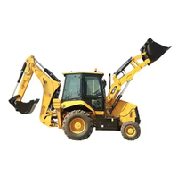 Penjualan Panas Backhoe Loader Mesin Penggali dan Pemuat Konstruksi Multifungsi Harga Rendah Backhoe Loader Tahan Lama
