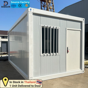 Maison conteneur préfabriquée antichoc de 10 et 20 pieds, détachable, pour usage extérieur, en stock en Thaïlande - Product Image 1