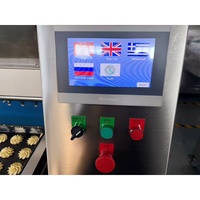 Machine à fabriquer des biscuits électriques pour boulangerie, avec découpe de pâte, pour biscuits aux noix, et déposeuse de biscuits sablés à buse de coupe de fil