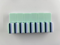 Stock local aux États-Unis, Ensemble de Mahjong américain de luxe vert avec gravure, 160 tuiles en acrylique, Jeu de société familial de divertissement, Norme NMJL