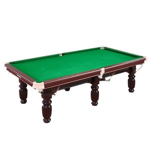Table de billard classique de 10 pieds avec plateau en marbre volcanique et cadre en bois de haute qualité, accessoires de billard complets inclus - Product Image 3