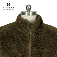 Veste en laine à logo personnalisé, veste matelassée décontractée pour homme, prix bas, manteau pour homme pour l'hiver
