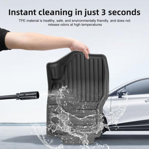 <span class=keywords><strong>Tapis</strong></span> de sol de voiture 3D modernes en TPE de 2,5 mm d'épaisseur, ensemble complet de 3 pièces, pour Nissan Frontier 22-24, avec <span class=keywords><strong>tapis</strong></span> de coffre et de benne arrière - Product Image 4