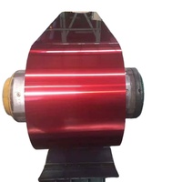 Bobine d'acier Z275 prélaquée, doublement enduite, colorée, zinguée, norme ASTM, pour applications de tôles découpées