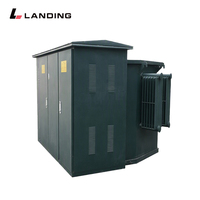 Transformateur de distribution monté sur socle 150 kVA, triphasé, immergé dans l'huile, norme ANSI, pour sous-station - Vente directe usine